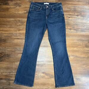 Levi Strauss SIgnature Gold Mid-rise bootcut dark wash size 12 M W31 L32